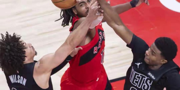 巴雷特26分3板2助 猛龙男篮128-98大胜篮网 锁定东部第五